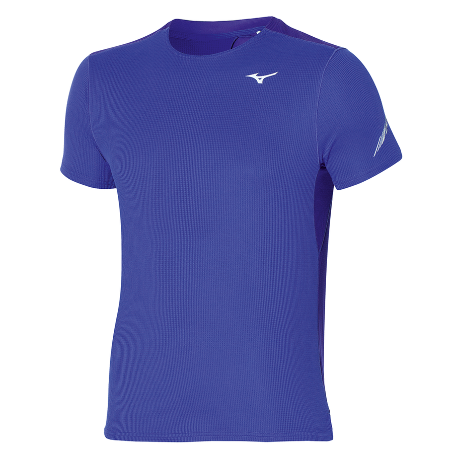 Mizuno DRYAEROFLOW TEE Violet Blue